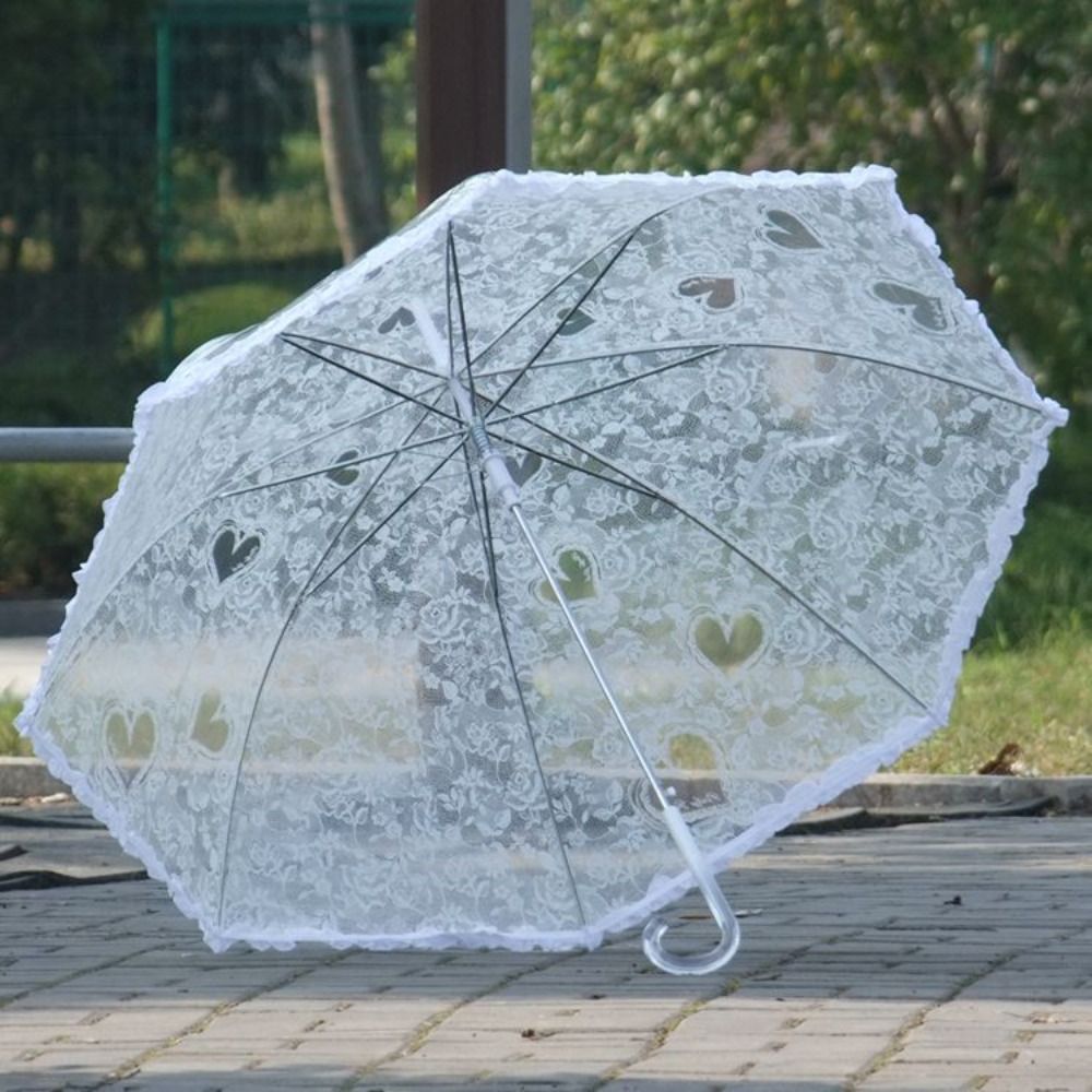 Parasol Umbrella Large - Vintage opvouwbare kanten parasol paraplu grote
