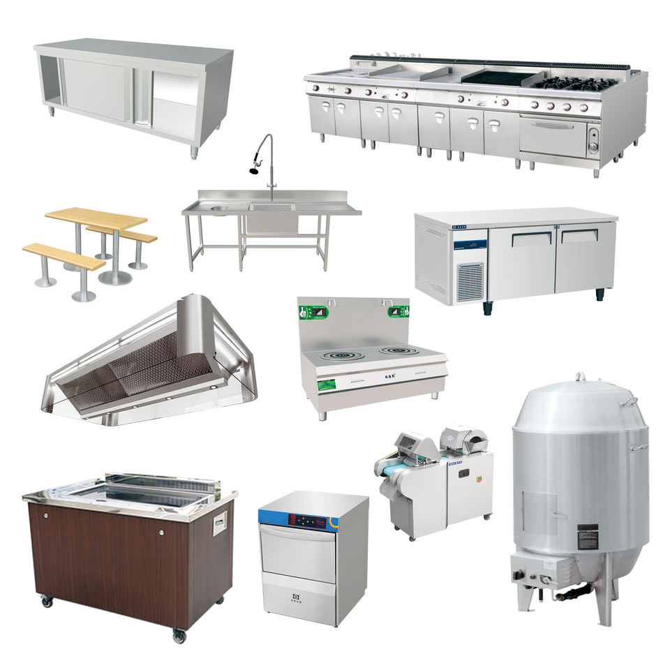 Outdoor Furniture Cad - Complete projectoplossing voor burgerrestaurants: apparatuur, keukenuitrusting