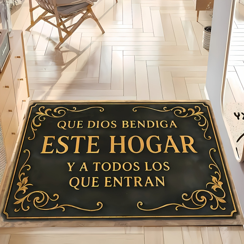 Outdoor Furniture Spain - VIKAMA Spaanse zegenende deurmat, antislip wasbaar