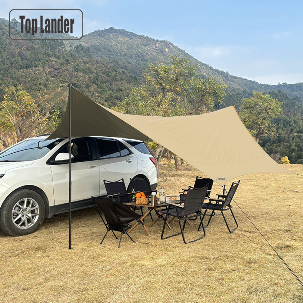 Sun Sail Shade - 4.5x4.5m Auto Luifel Zonnescherm Luifel Waterdicht