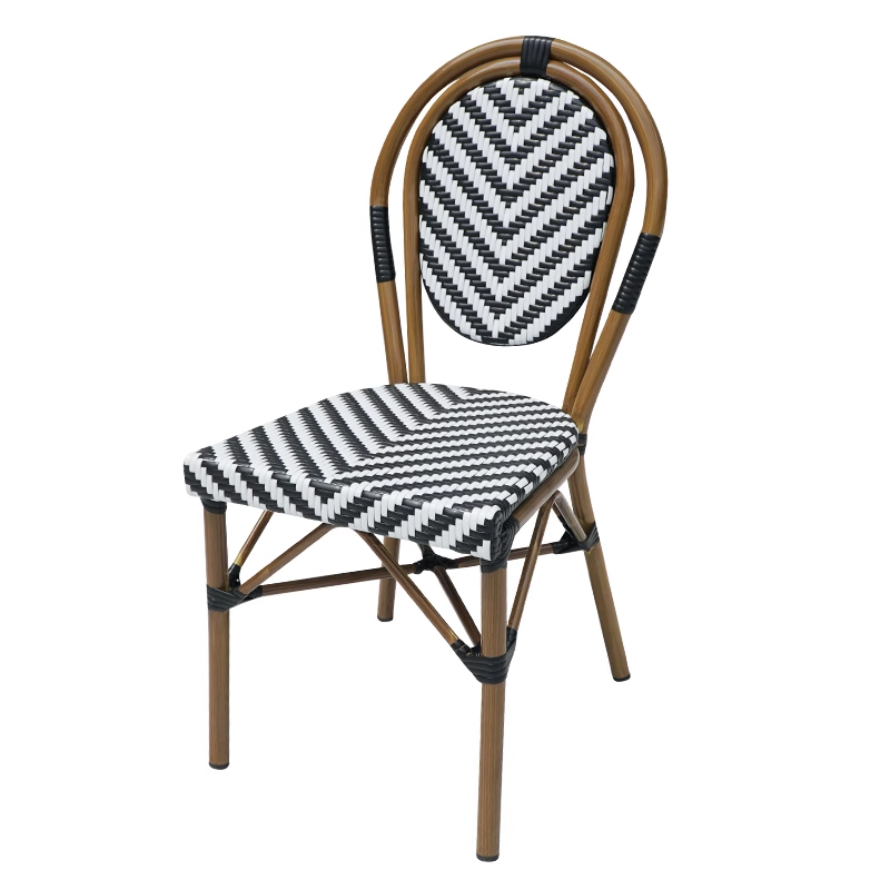 Outdoor Furniture Metal Chairs - Tuinmeubelset PVC rotan stoel Buitenstoelen Geschikt