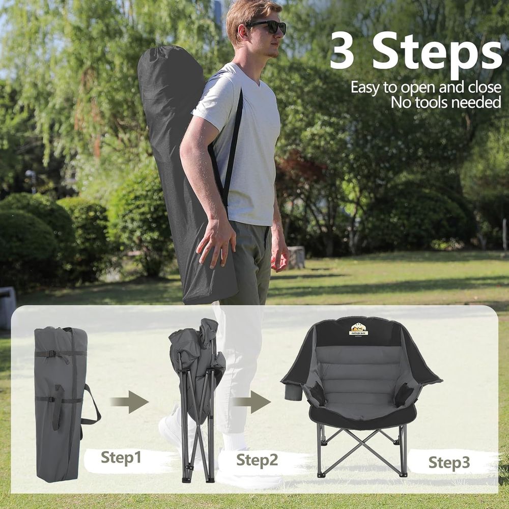 Oversized campingstoelenset va - Outdoor Furniture Xl recensie en prijs