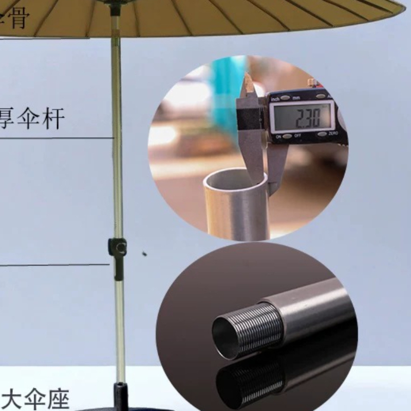 Verfijnde buitenparasol Chinee - Outdoor Furniture Quality recensie en prijs