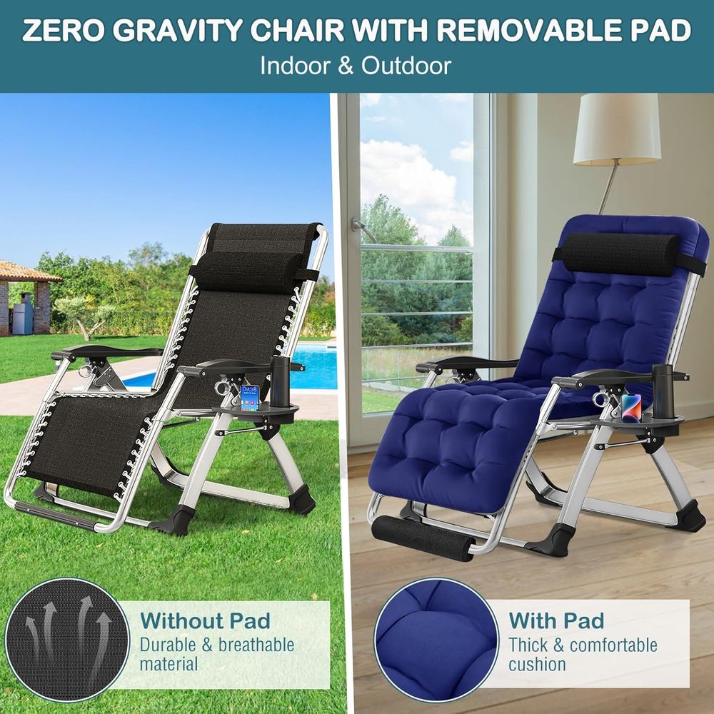 Verbrede Zero Gravity-stoel 29 - Outdoor Furniture Xl recensie en prijs