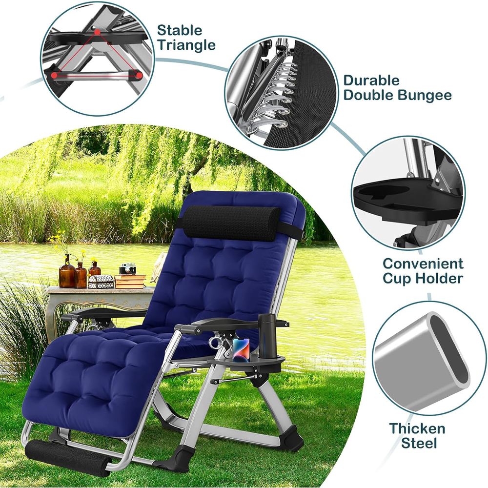 Verbrede Zero Gravity-stoel 29 - Outdoor Furniture Xl recensie en prijs