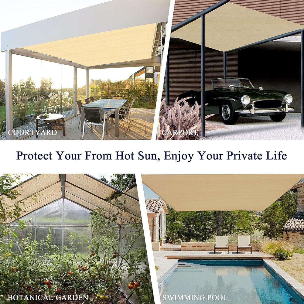 Outdoor waterdichte zonnescher - Sun Sail Shade recensie en prijs