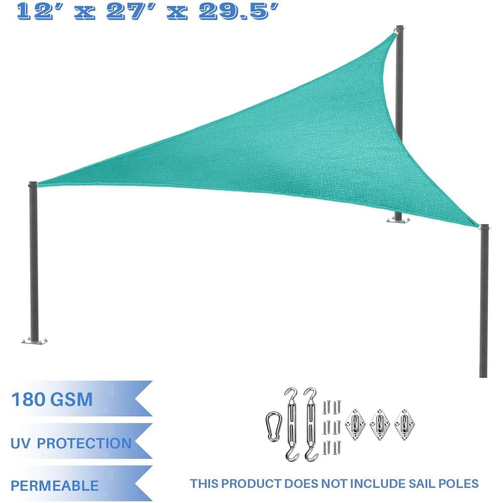 12' x 27' x 30' zonnescherm me - Sun Sail Shade recensie en prijs