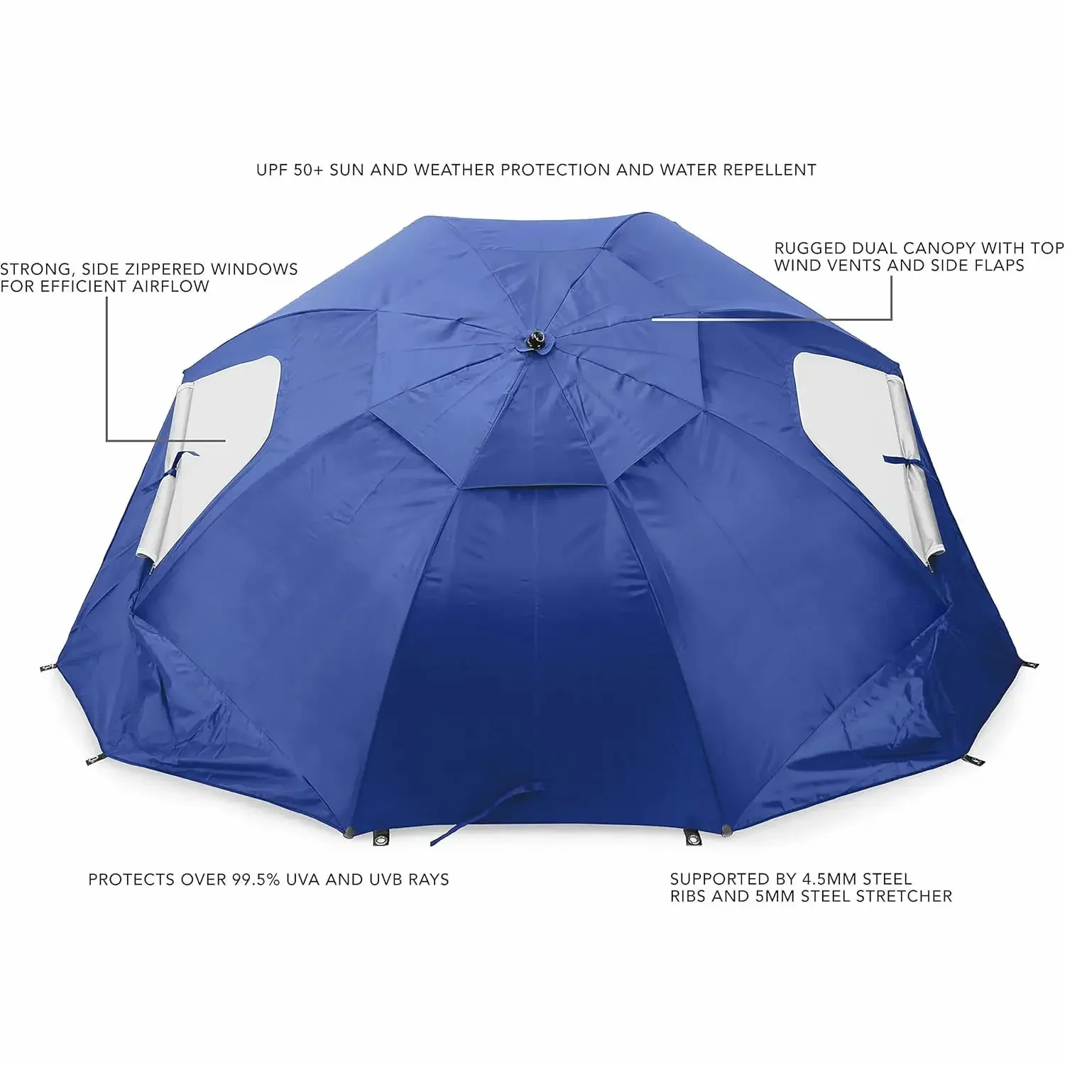 2 meter zonnescherm Sport-para - Outdoor Furniture Xl recensie en prijs