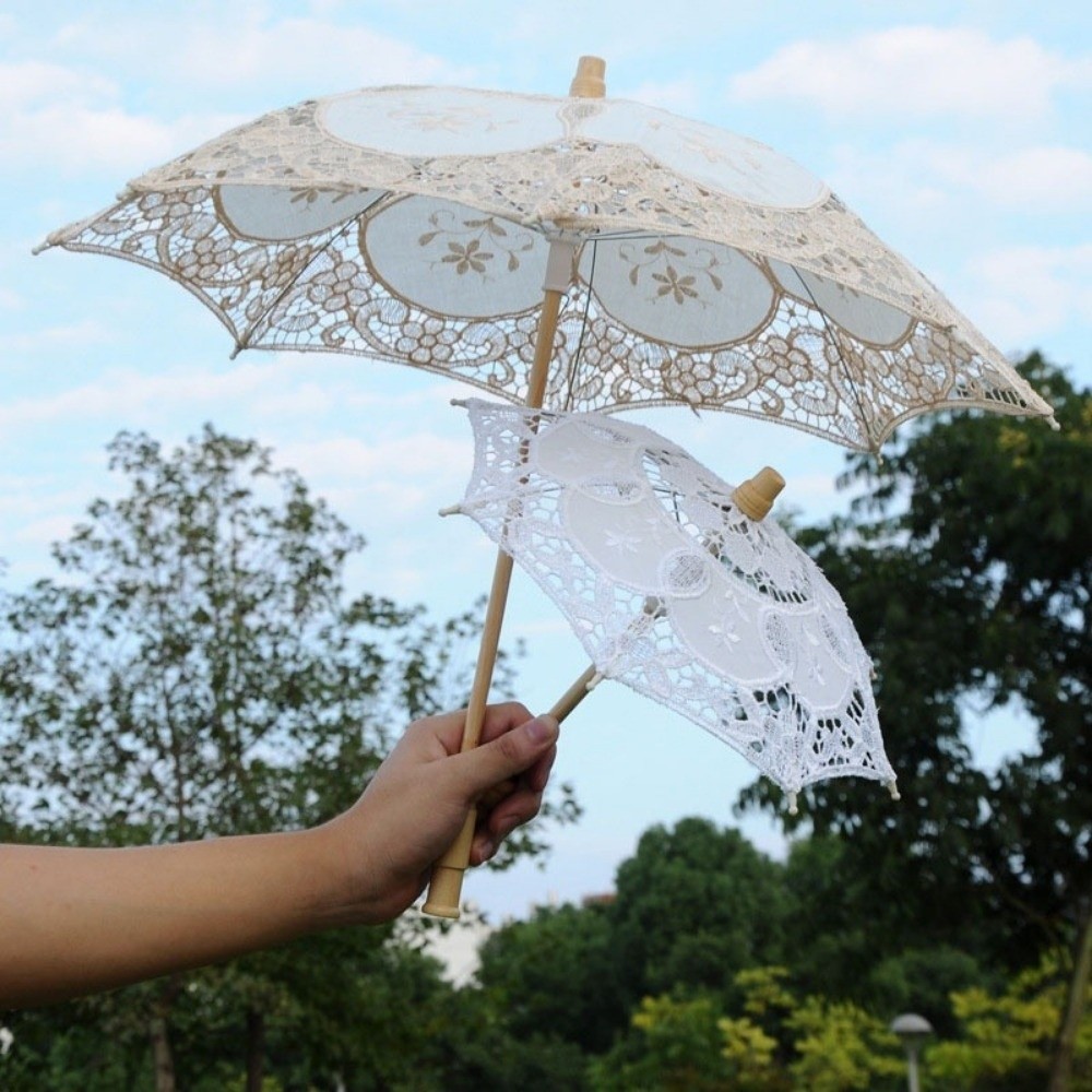 Vintage grote kant parasol met - Parasol Umbrella Large recensie en prijs