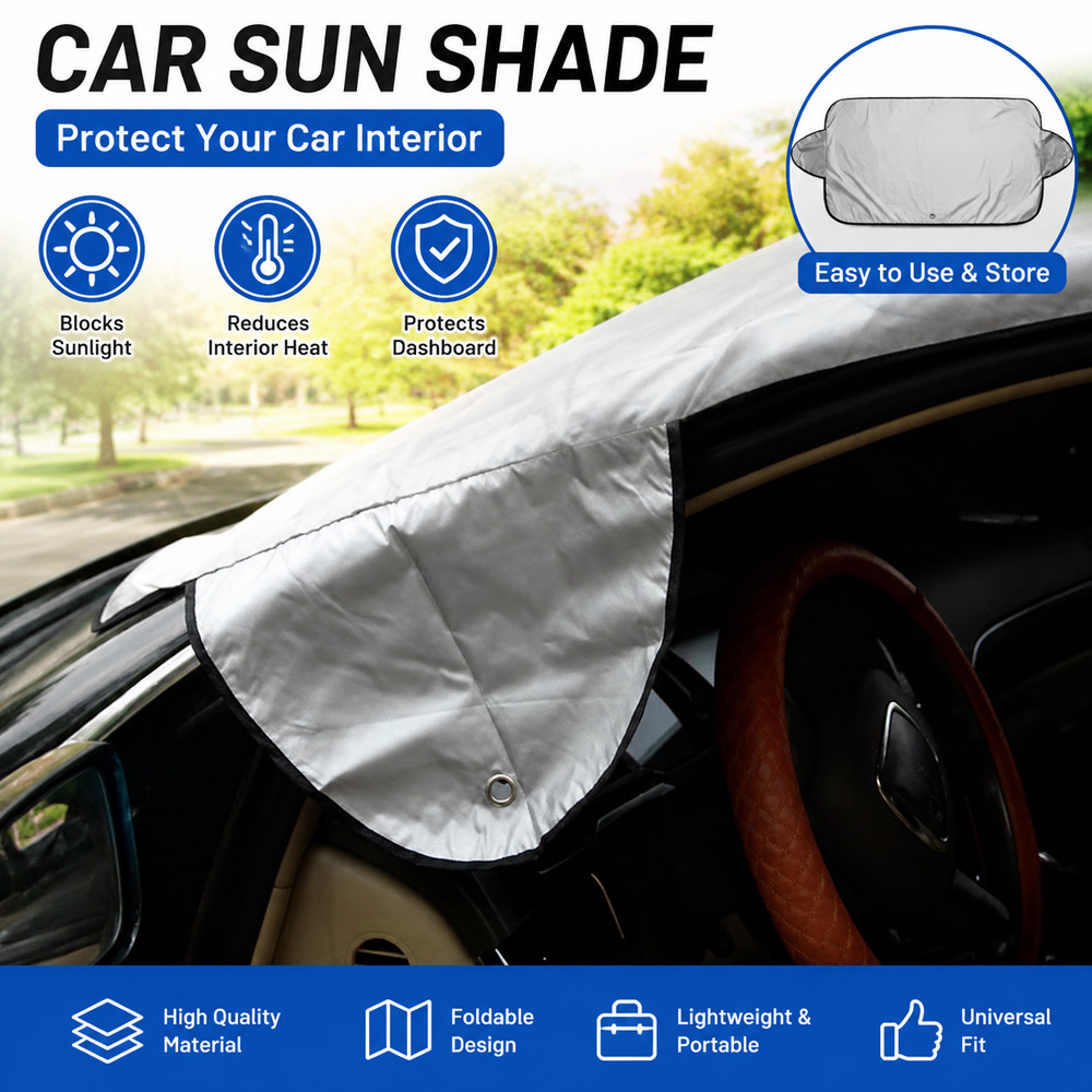 Buitenparkeerplaats auto voorr - Sun Sail Shade recensie en prijs