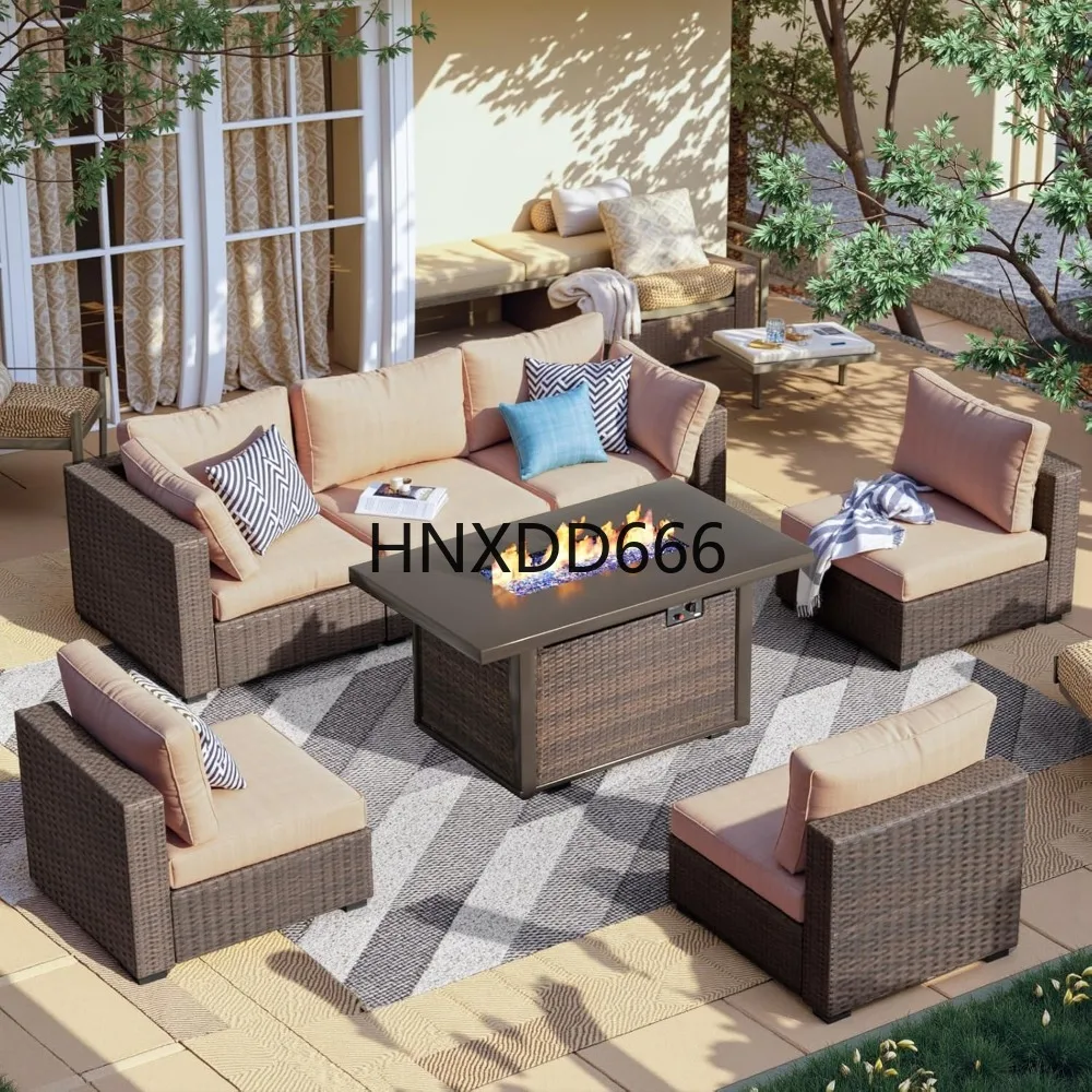 7-delige tuinmeubelset met vuu - Outdoor Furniture And Fire Pit recensie en prijs