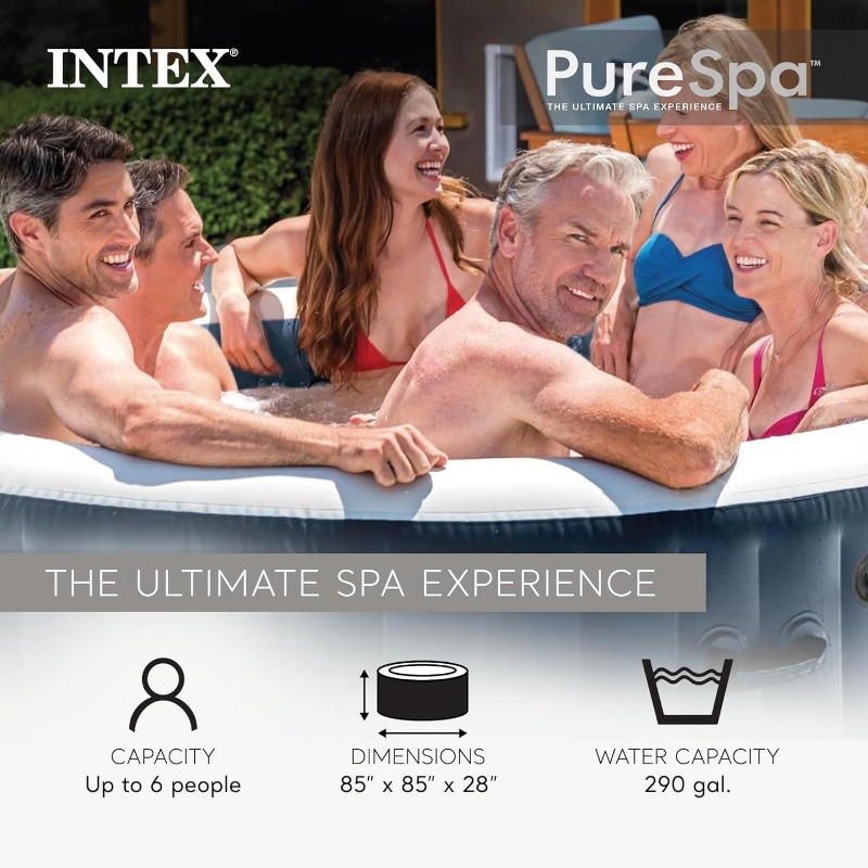 Bubbelmassage Spa Set: INTEX P - Inflatable Hot Tub recensie en prijs