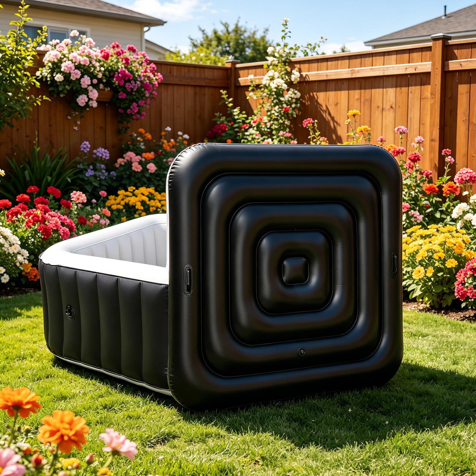 Opblaasbare badkuipafdekking E - Inflatable Hot Tub recensie en prijs
