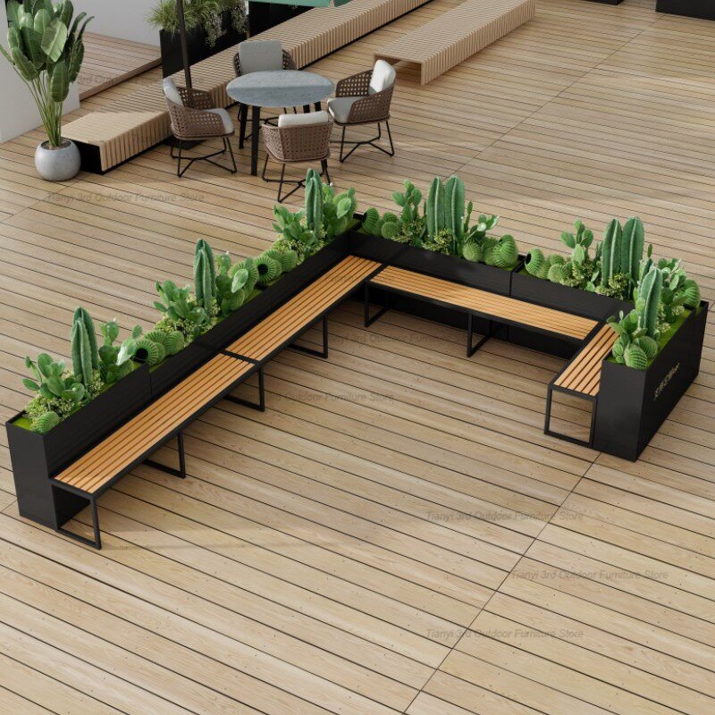 Nordic roestvrijstalen planten - Outdoor Furniture Metal Chairs recensie en prijs