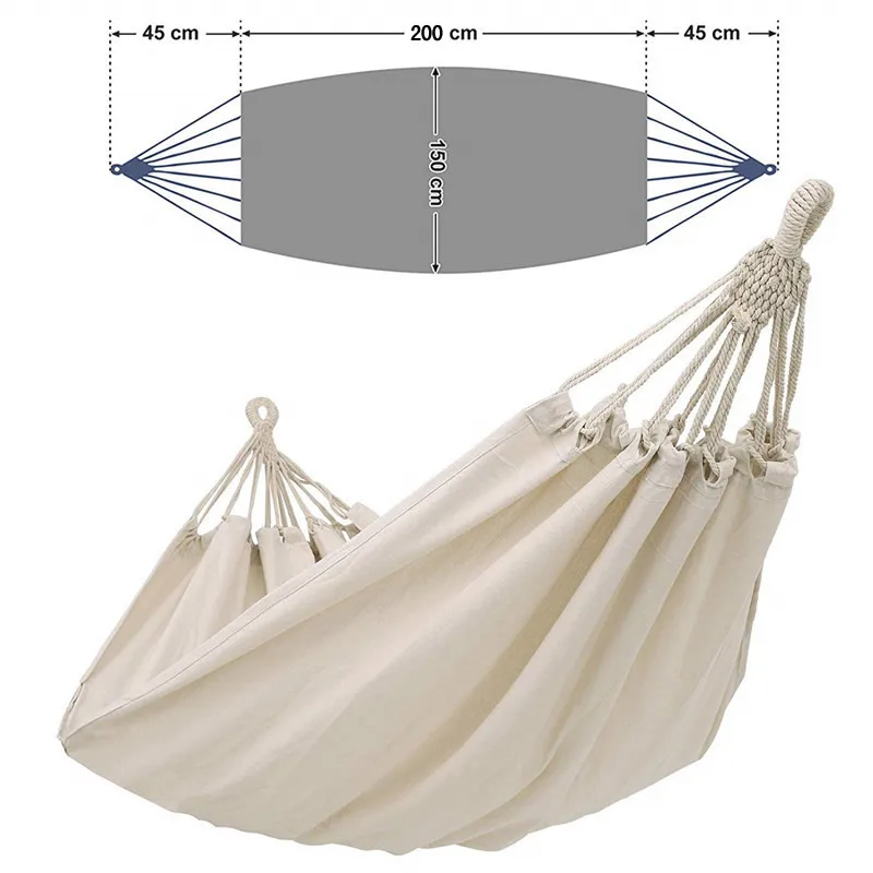 Hangmatten Een witte hangmat v - Outdoor Furniture Quality recensie en prijs