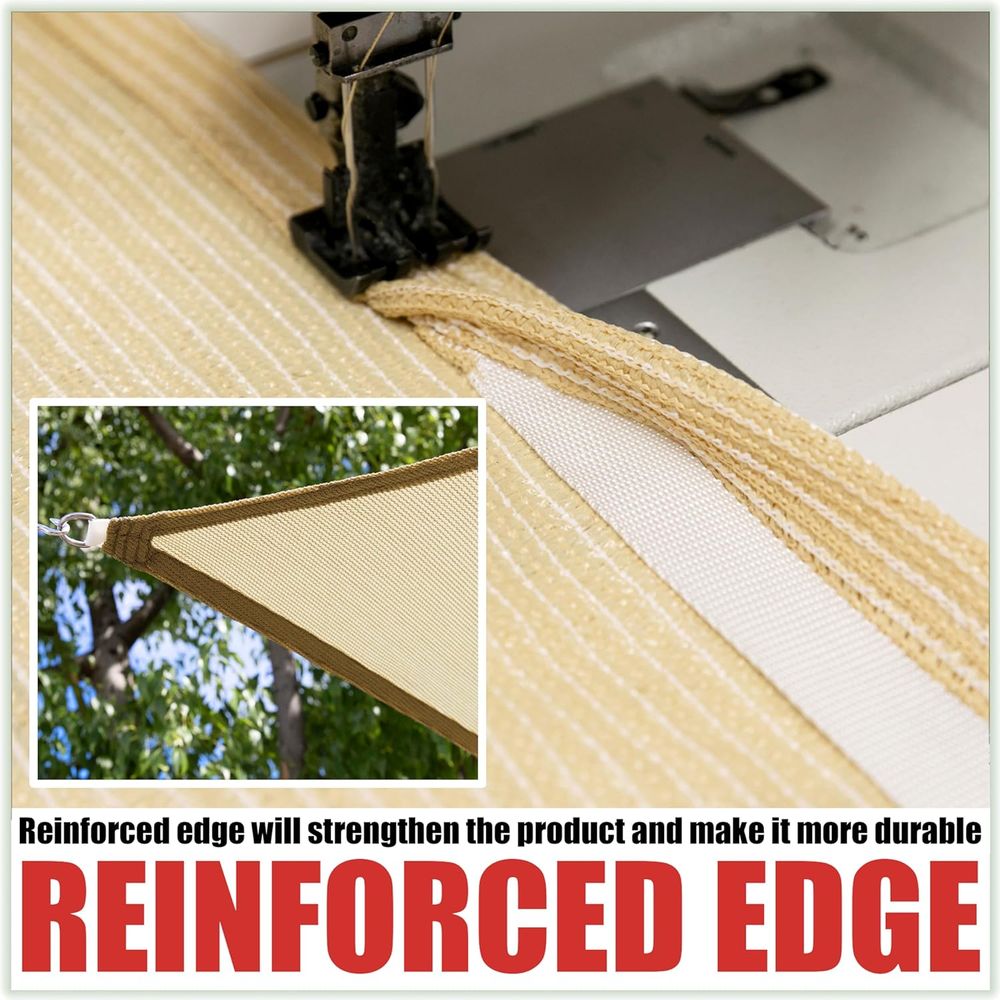 12' 24' Blauwe Op Maat Gemaakt - Sun Sail Shade recensie en prijs