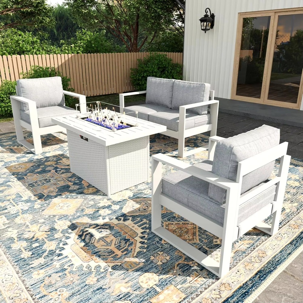 Terrasset, balkonmeubilair, sn - Outdoor Furniture Fire Table recensie en prijs