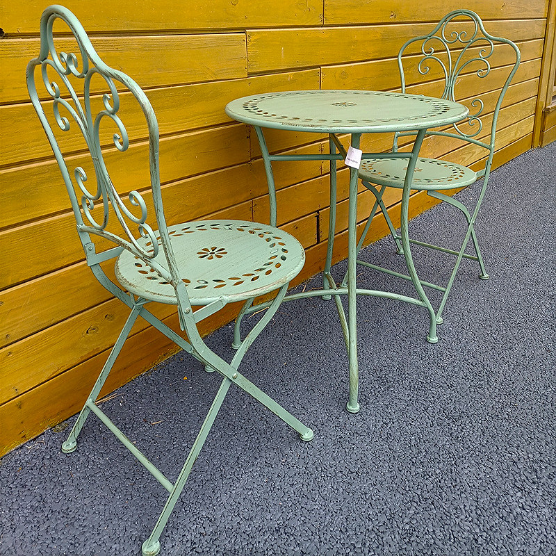 Franse landelijke ijzeren tafe - Outdoor Furniture Metal Chairs recensie en prijs