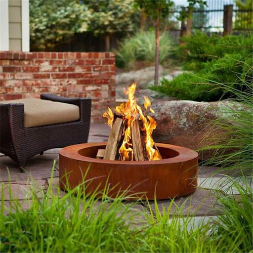 Buitenmeubelset met vuurtafel, - Outdoor Furniture And Fire Pit recensie en prijs