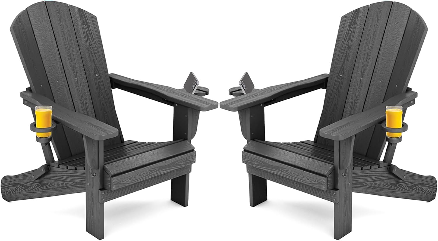 Set van twee opvouwbare buiten - Outdoor Furniture And Fire Pit recensie en prijs