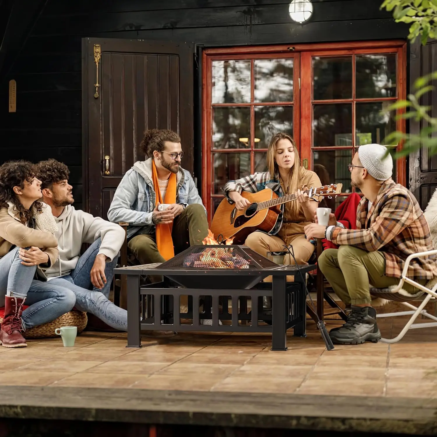 Buitenhaard, 32 inch vuurtafel - Outdoor Furniture Fire Table recensie en prijs