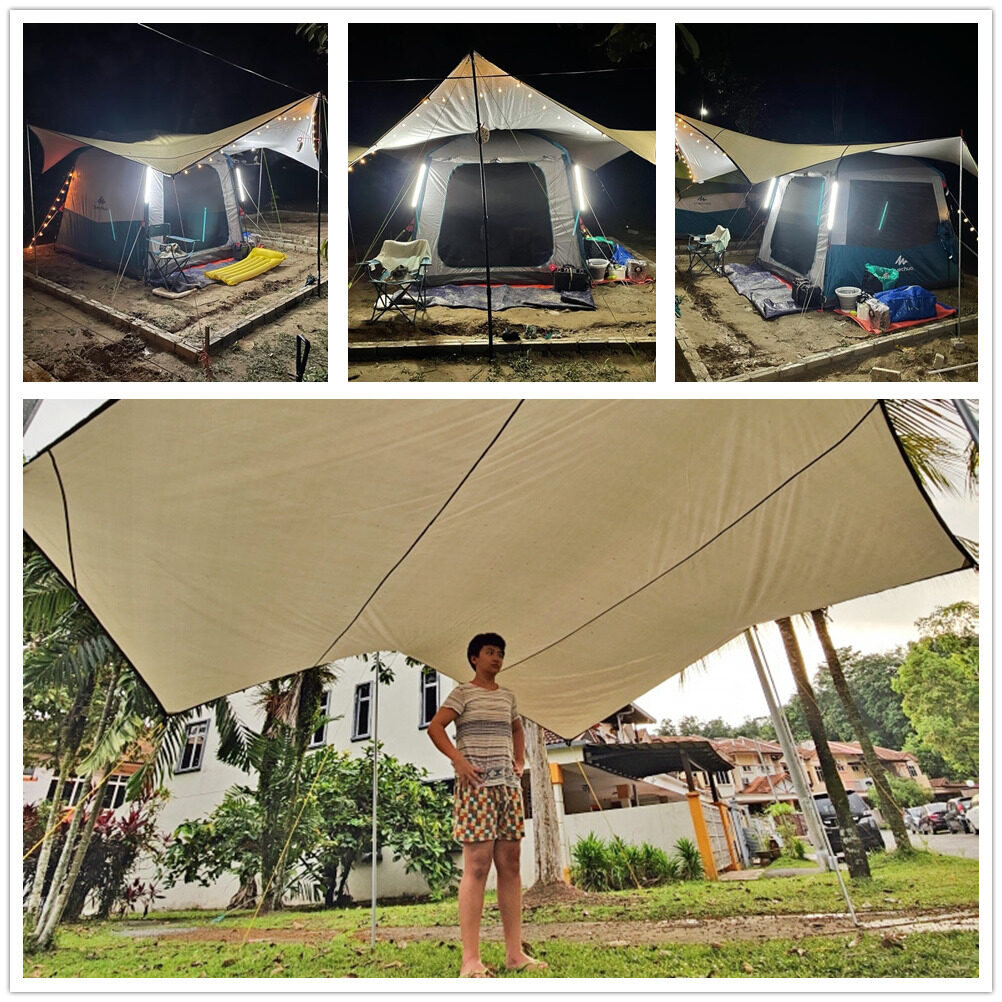 Octagon 5.1X5.1M Grote Tarp Wa - Sun Sail Shade recensie en prijs