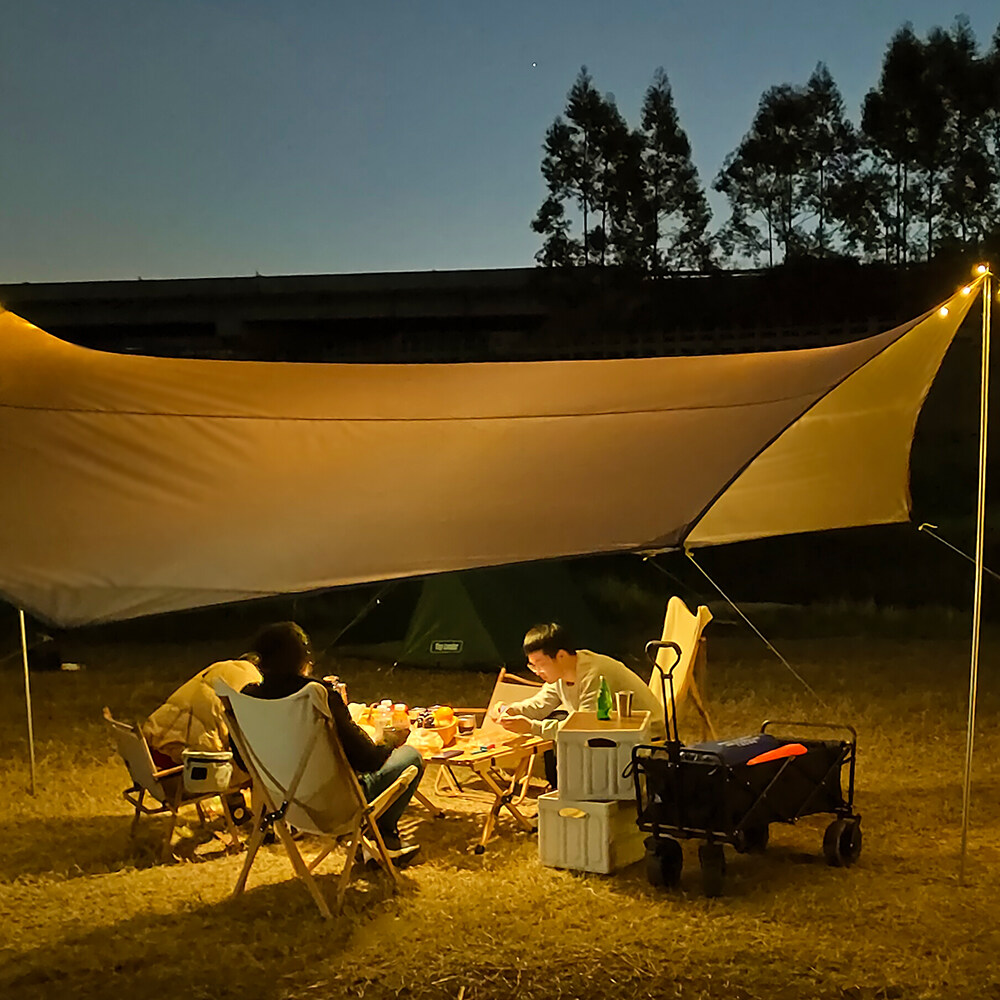 Octagon 5.1X5.1M Grote Tarp Wa - Sun Sail Shade recensie en prijs