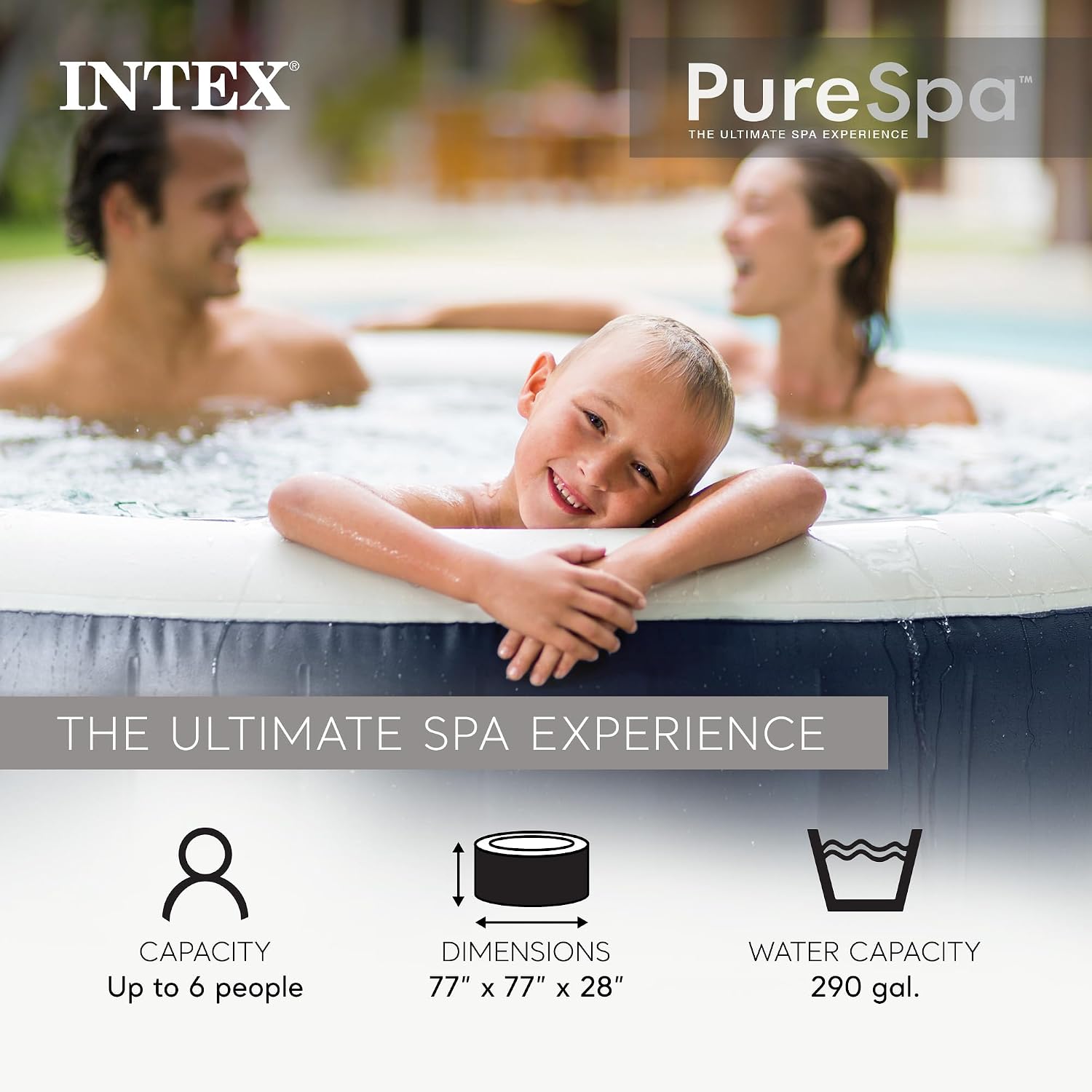 PureSpa 4-persoons opblaasbaar - Inflatable Hot Tub recensie en prijs