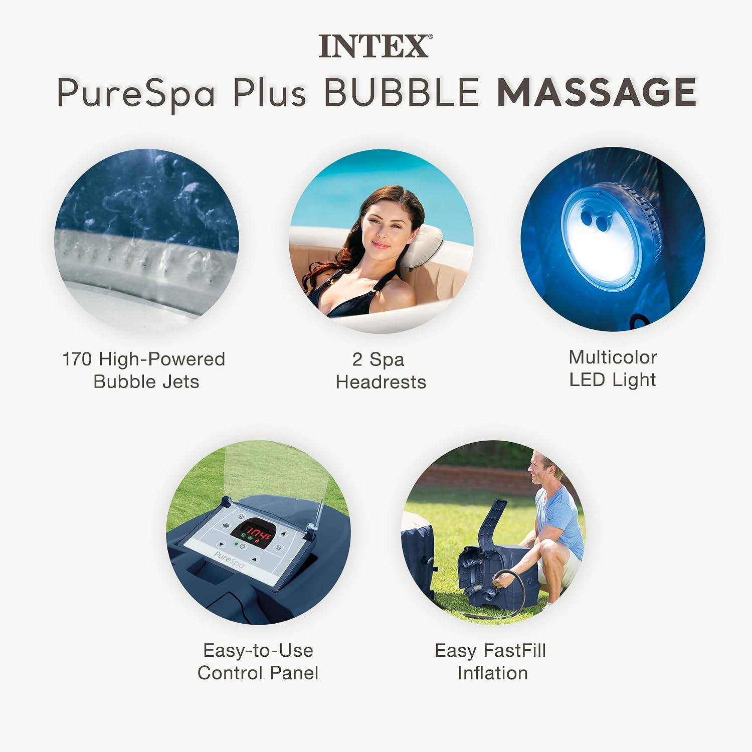 PureSpa 4-persoons opblaasbaar - Inflatable Hot Tub recensie en prijs