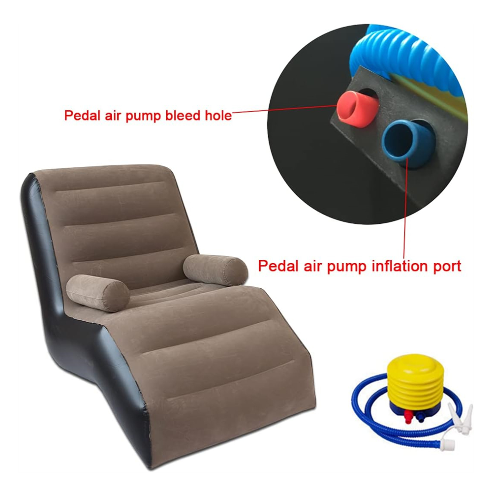 Opvouwbare luie bank, opblaasb - Outdoor Daybed Sofa recensie en prijs