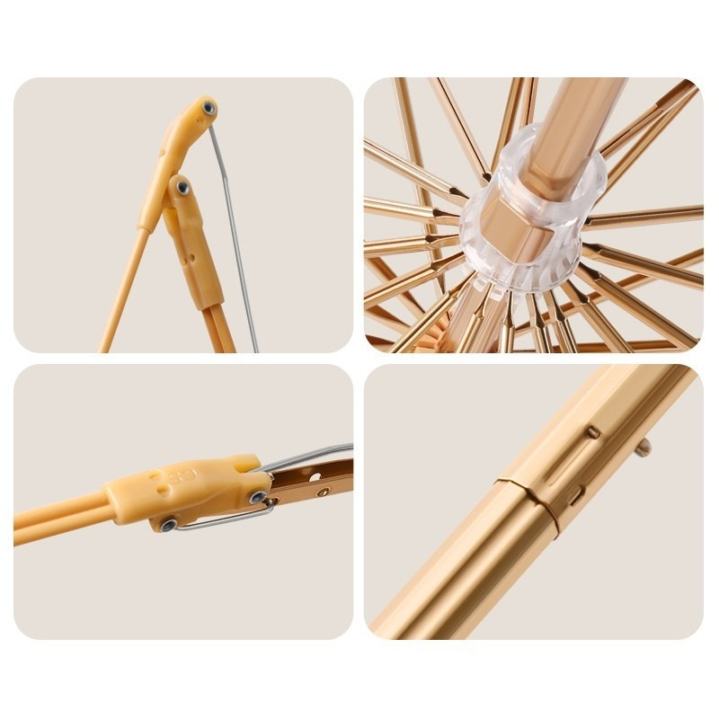Kleurrijk gecoate paraplu, dik - Parasol Umbrella Large recensie en prijs