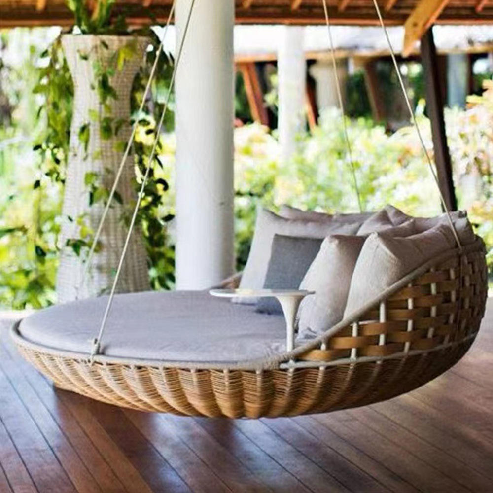 Buiten hangbed rond van wicker - Outdoor Daybed Sofa recensie en prijs